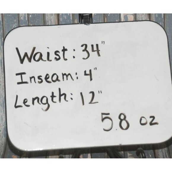 J Crew Shorts Womens Size 8 Green Flat Chino Cotton Casual 3" Inseam 34" Waist - Picture 7 of 7